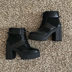 Black Combat Boots
